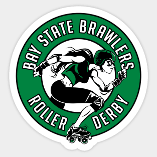 Bay State Brawlers Classic Logo Sticker